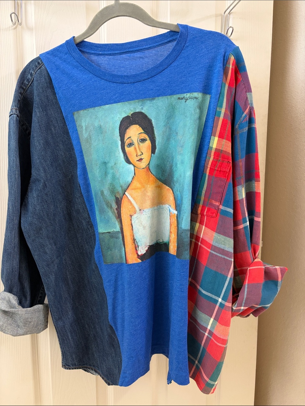 Art Print Long Sleeve Top